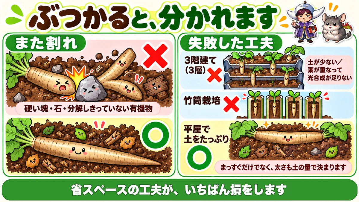 また割れの原因