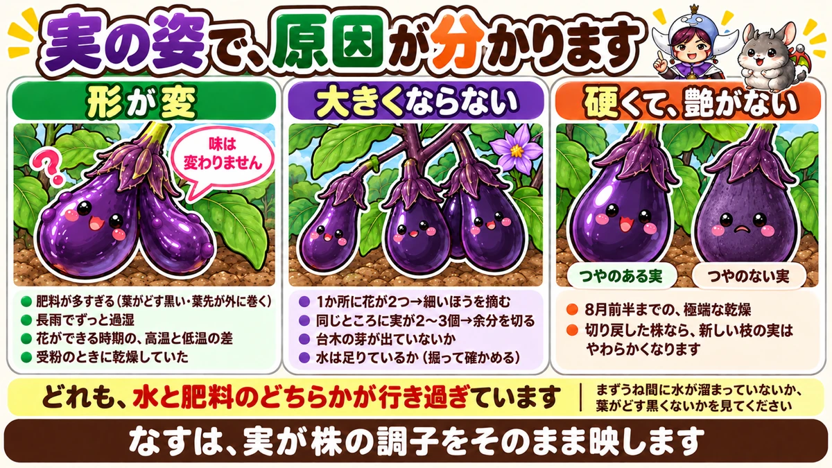 実で見分ける