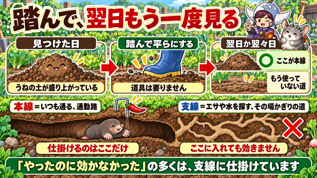 本線の見分け方