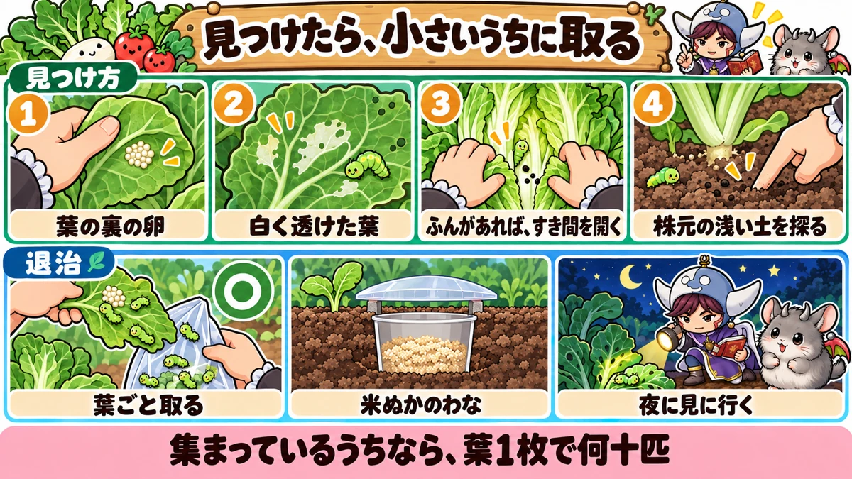 見つけ方と退治