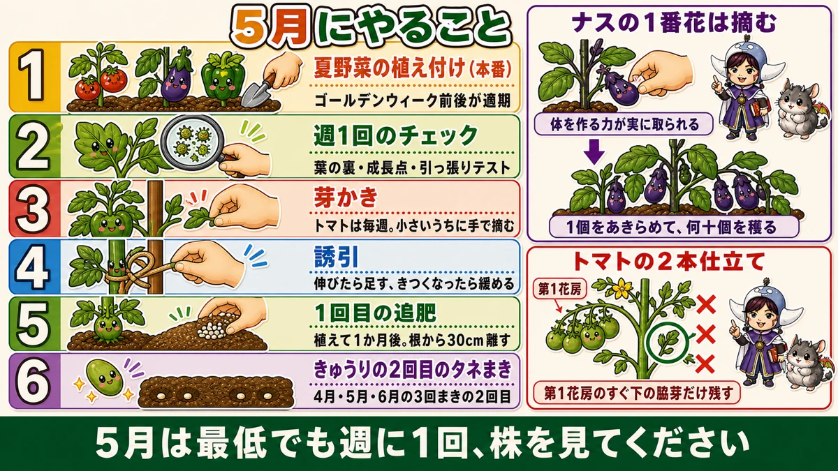 5月にやること6つ
