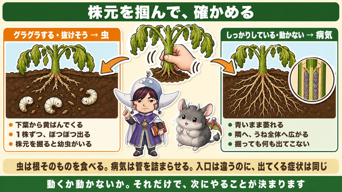 虫か病気か