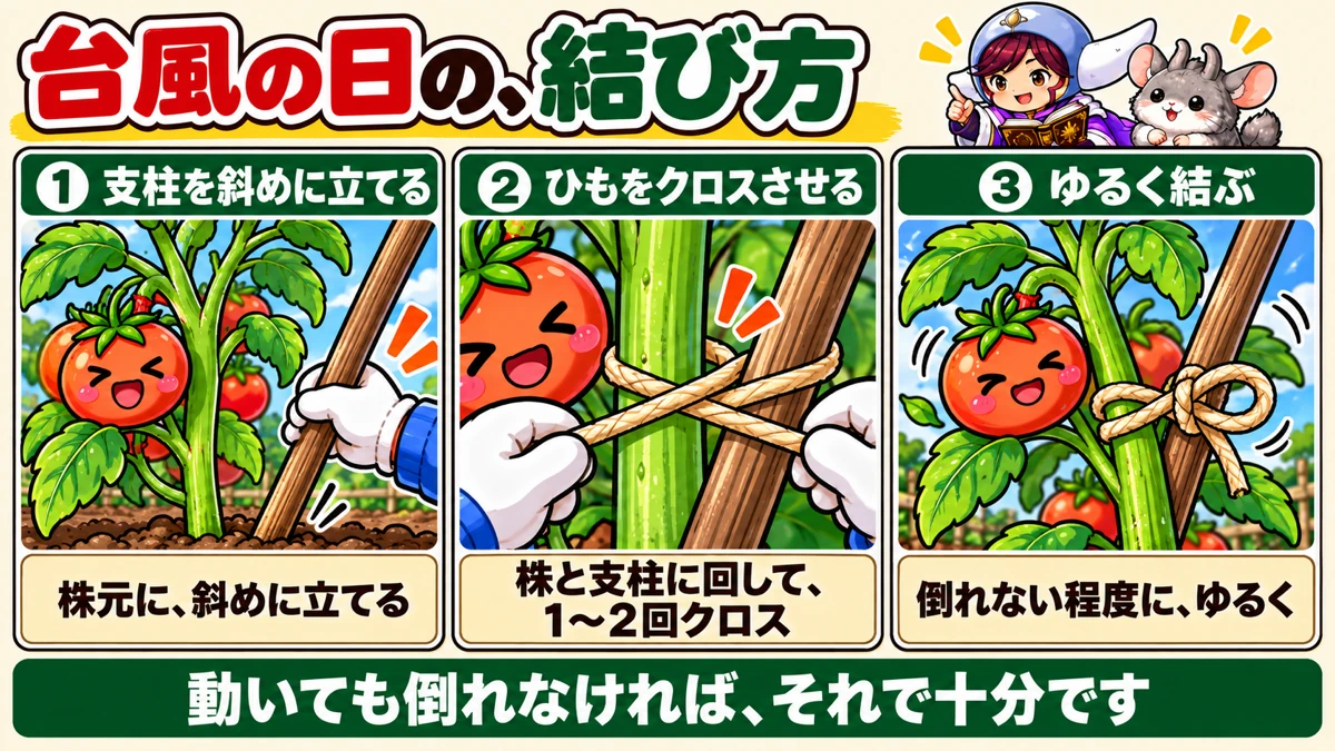 結び方