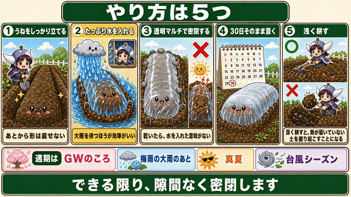 やり方5手順