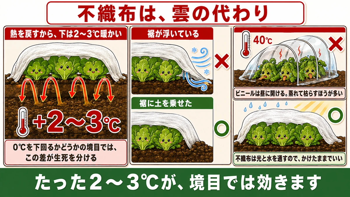 不織布のしくみ