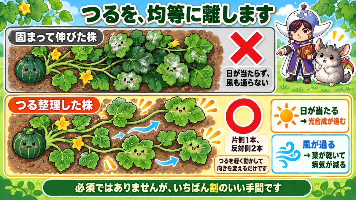 つる整理