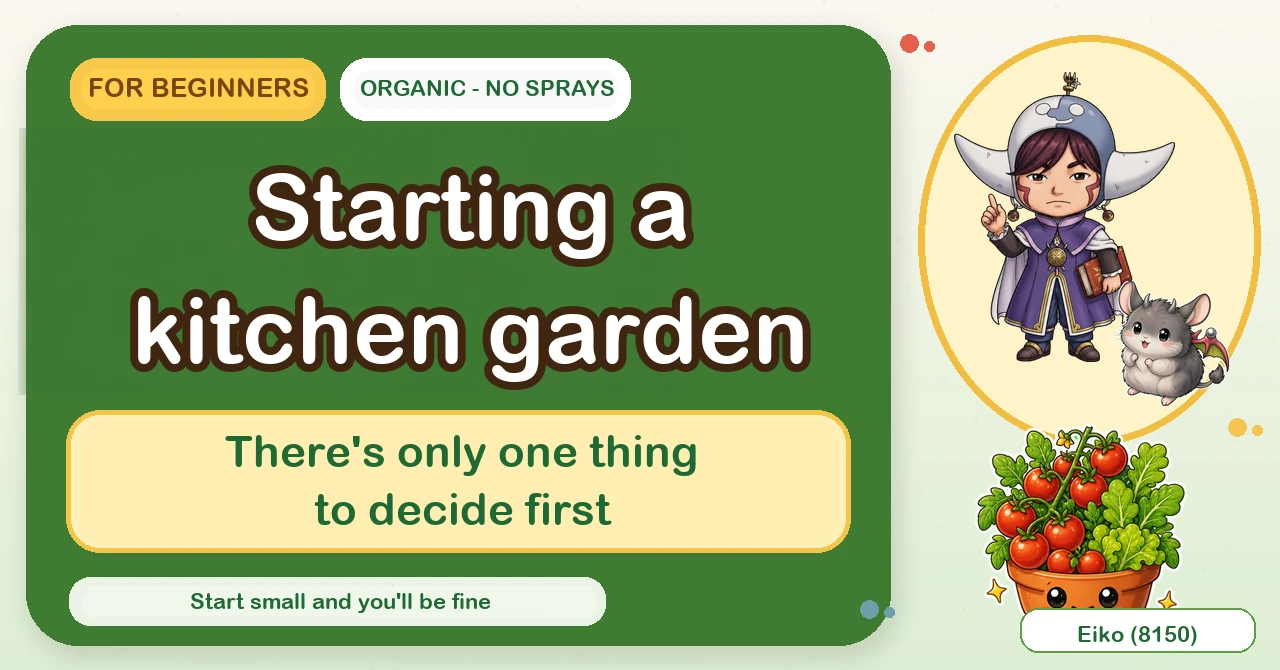 Starting a kitchen garden